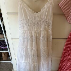 Jessica Simpson White Mini Dress